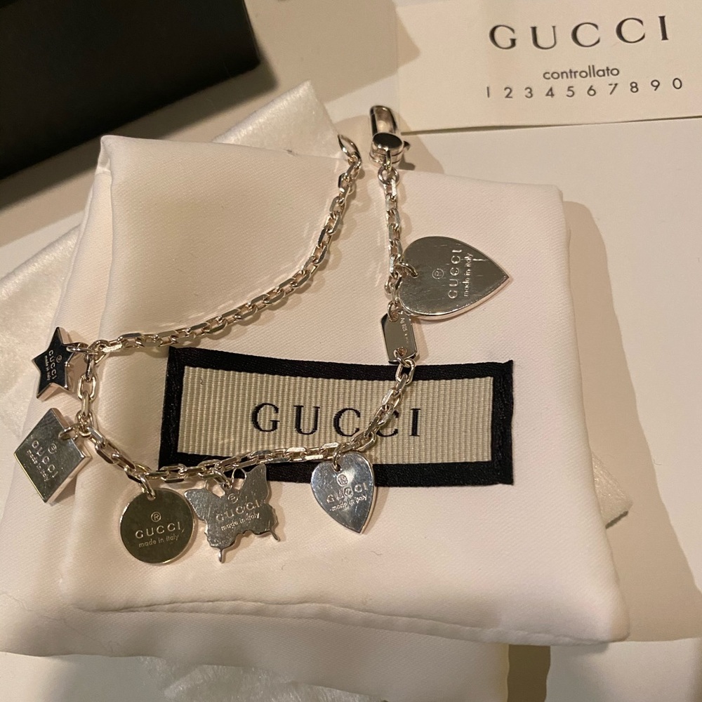 Gucci charm bracelet